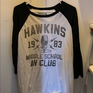 Stranger things 3/4 Sleeve Tee